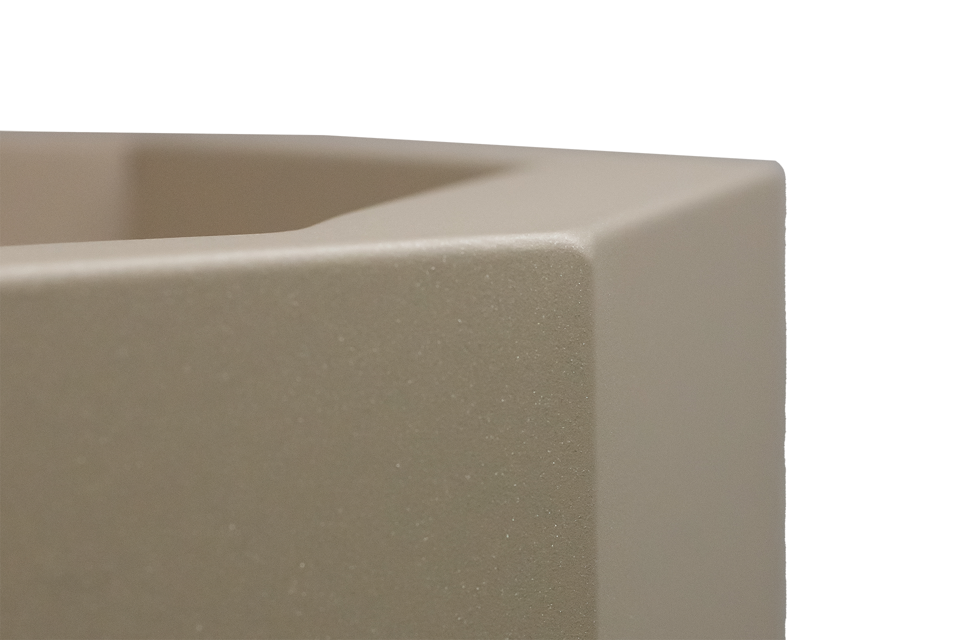 Pflanzkübel TENGE | 300 x 250 mm | ohne Pflanzeinsatz | ohne Dämmung | Sparkling Champagne