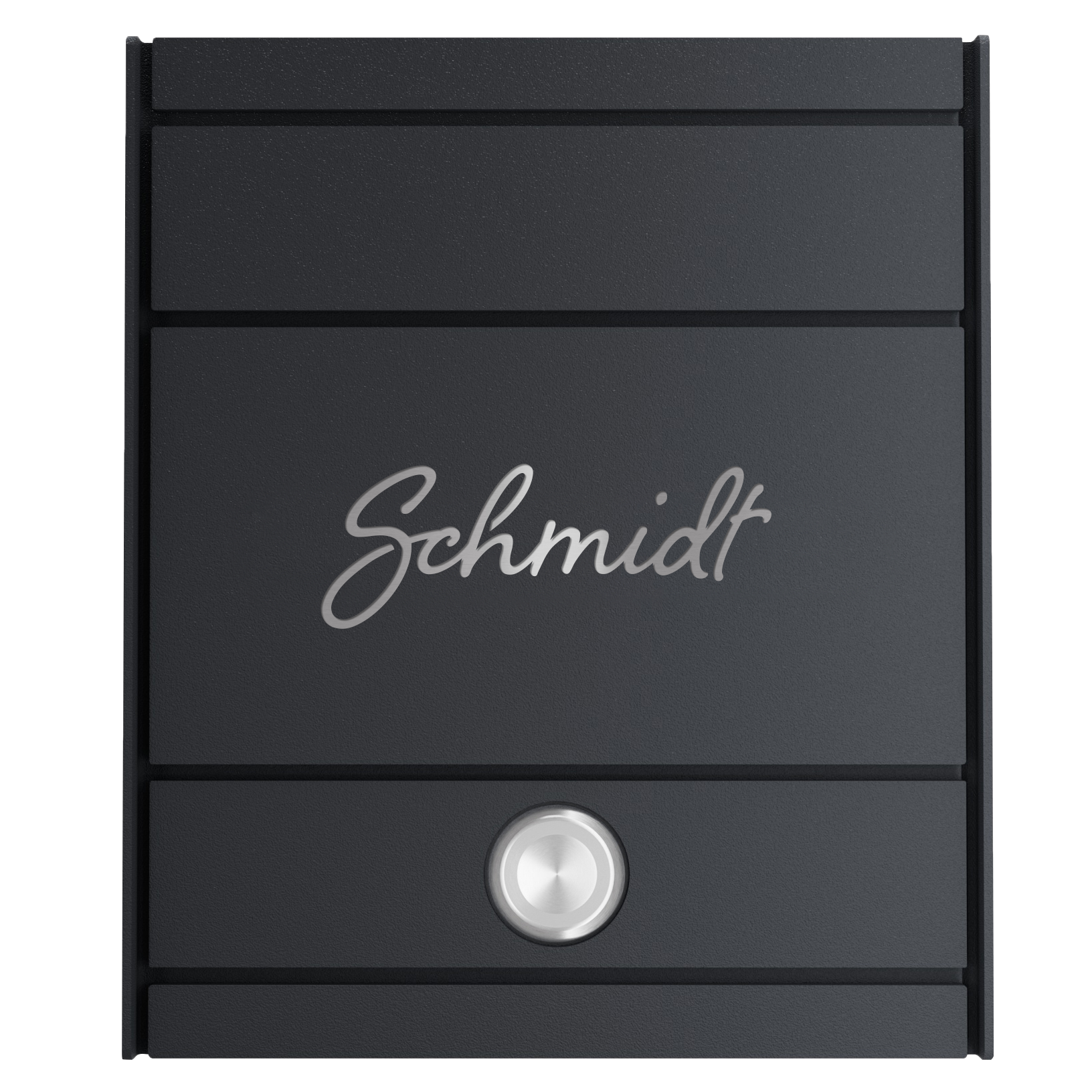 Türklingel FIVE CURVED | Anthrazitgrau RAL 7016