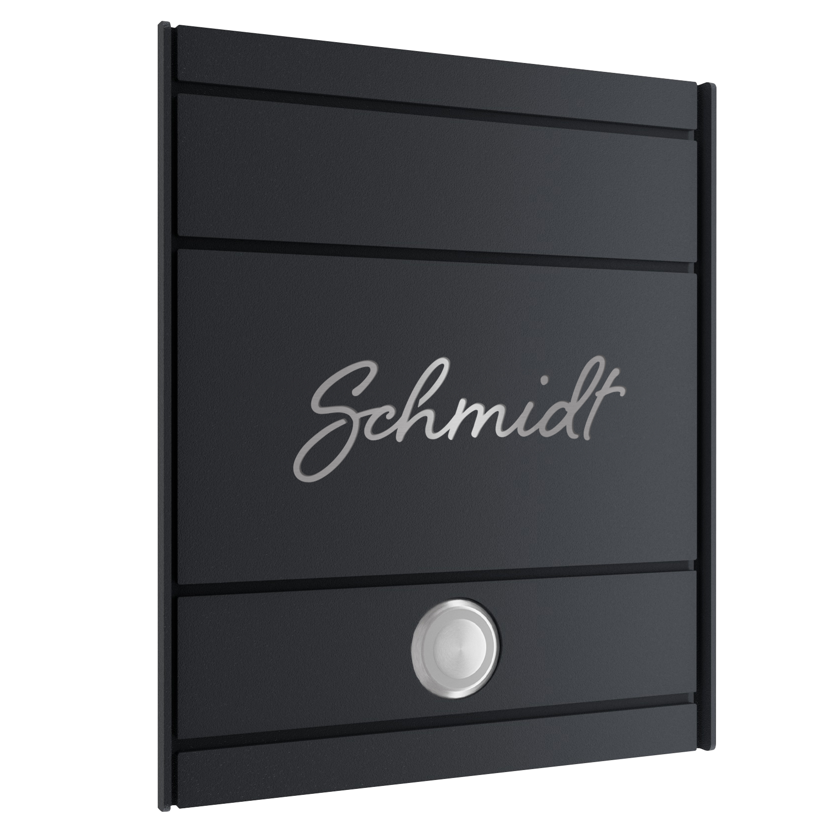 Türklingel FIVE CURVED | Anthrazitgrau RAL 7016