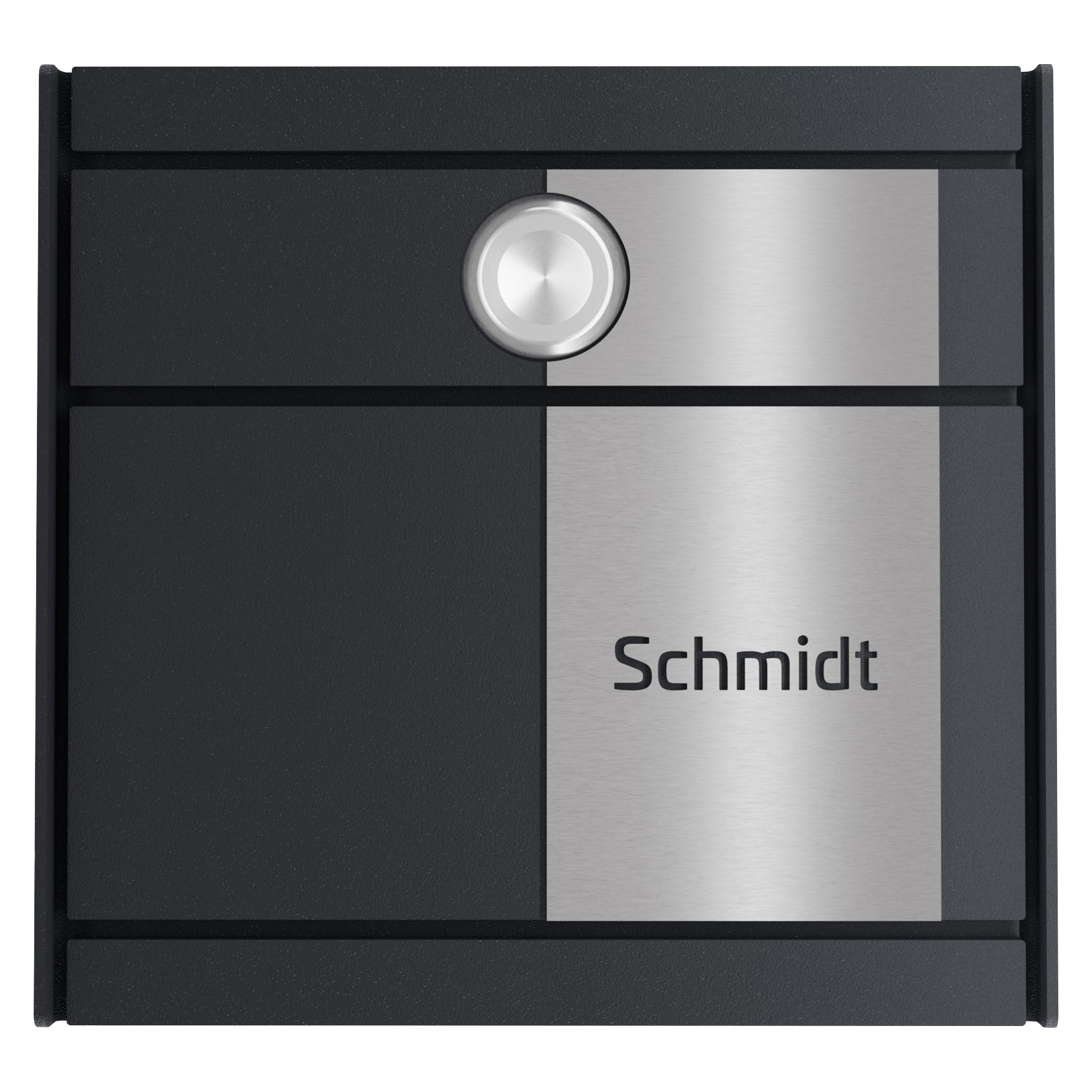 Türklingel FOUR SQUARE | Anthrazitgrau RAL 7016