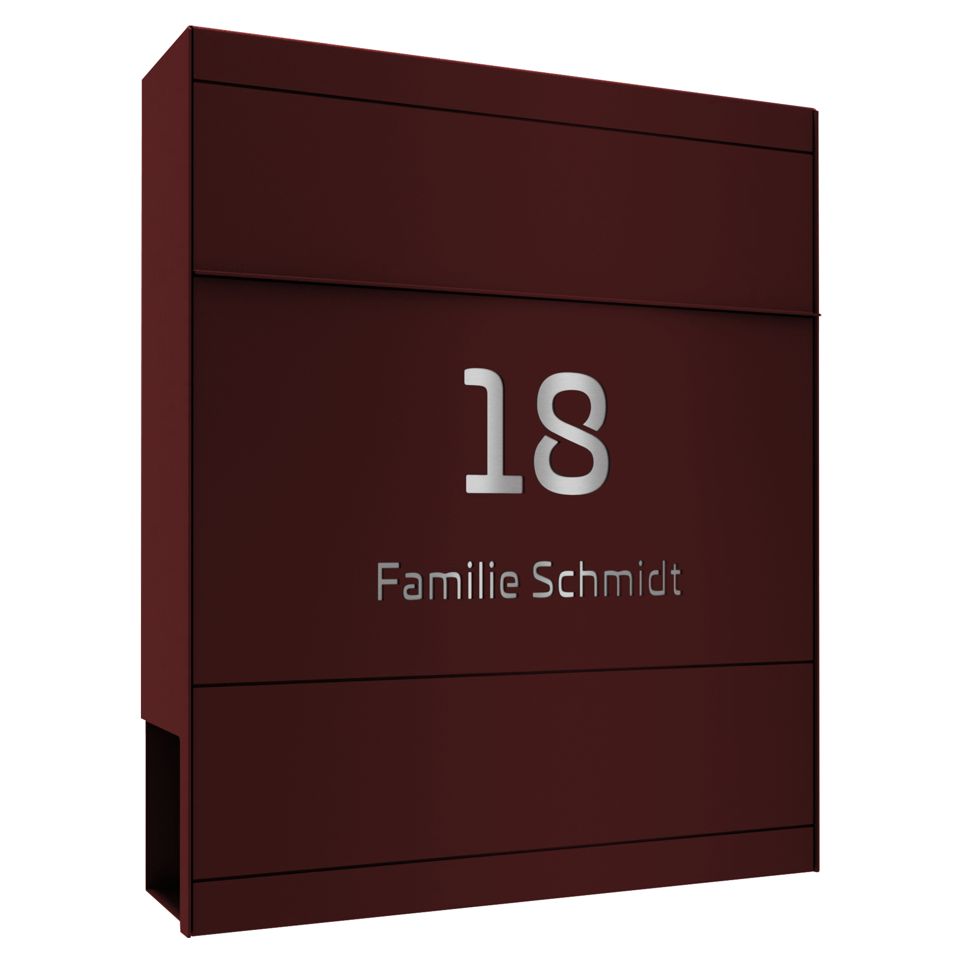 Briefkasten FIVE SELECT | Mit Zeitungsfach | Wunschfarbe