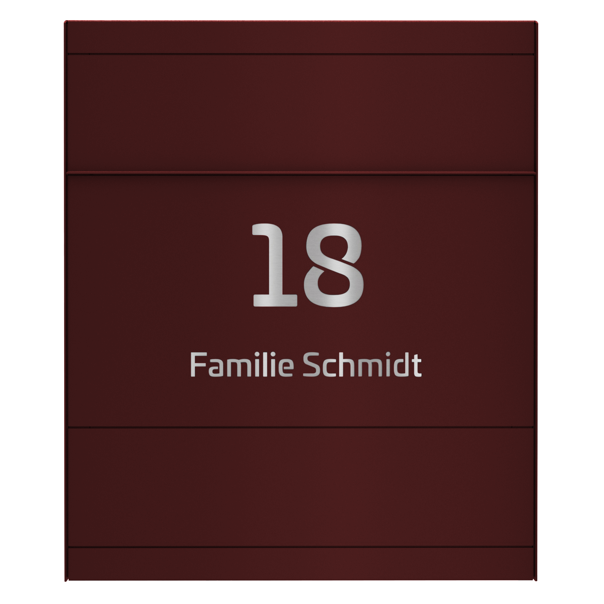 Briefkasten FIVE SELECT | Mit Zeitungsfach | Wunschfarbe