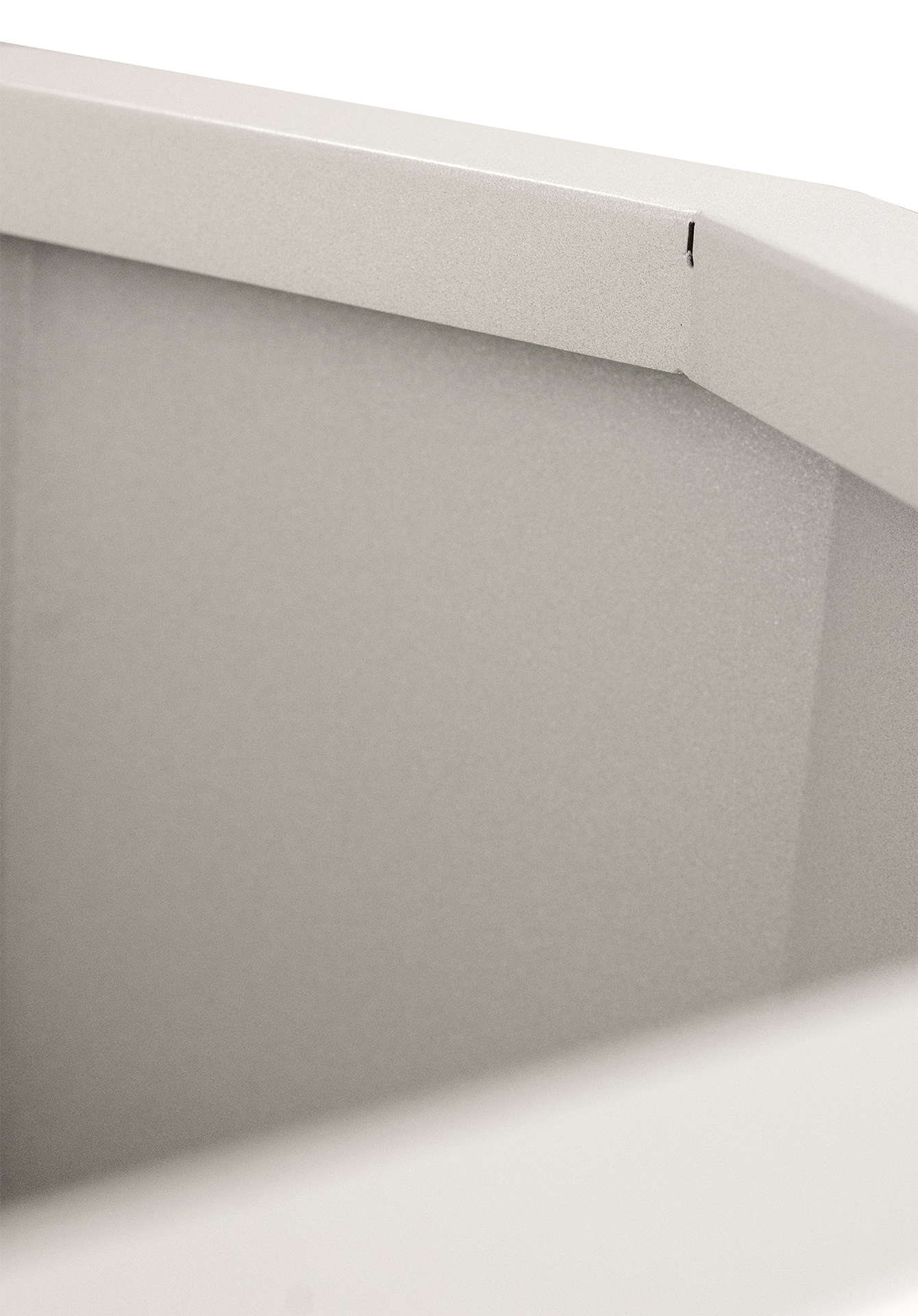 Pflanzkübel TENGE | 750 x 625 mm | ohne Pflanzeinsatz | ohne Dämmung | Bianco