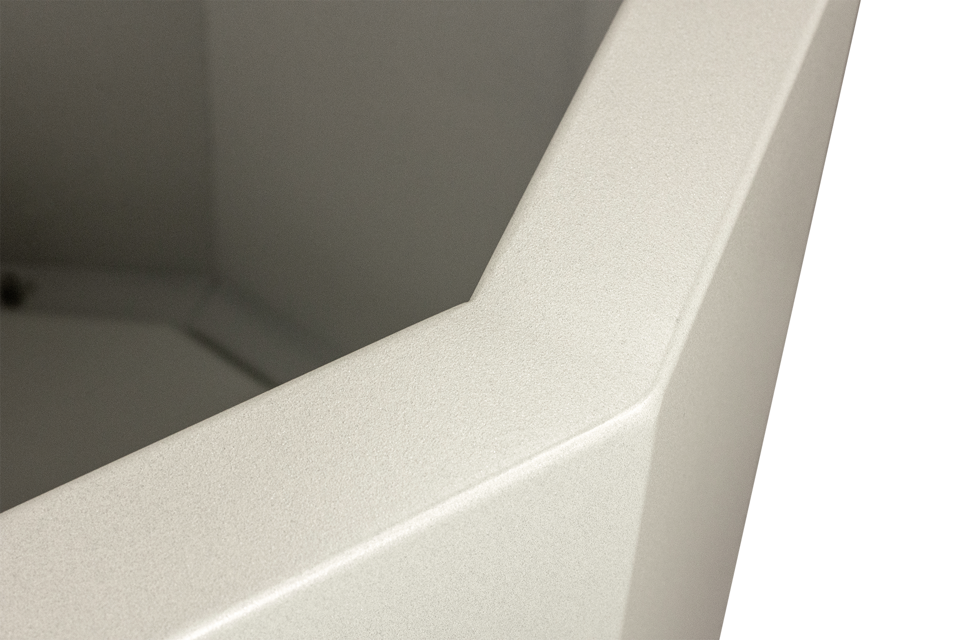 Pflanzkübel TENGE | 750 x 625 mm | ohne Pflanzeinsatz | ohne Dämmung | Bianco