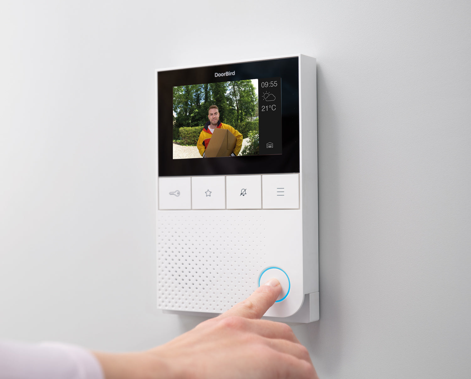 Doorbird IP Video Innenstation A1101 Weiß