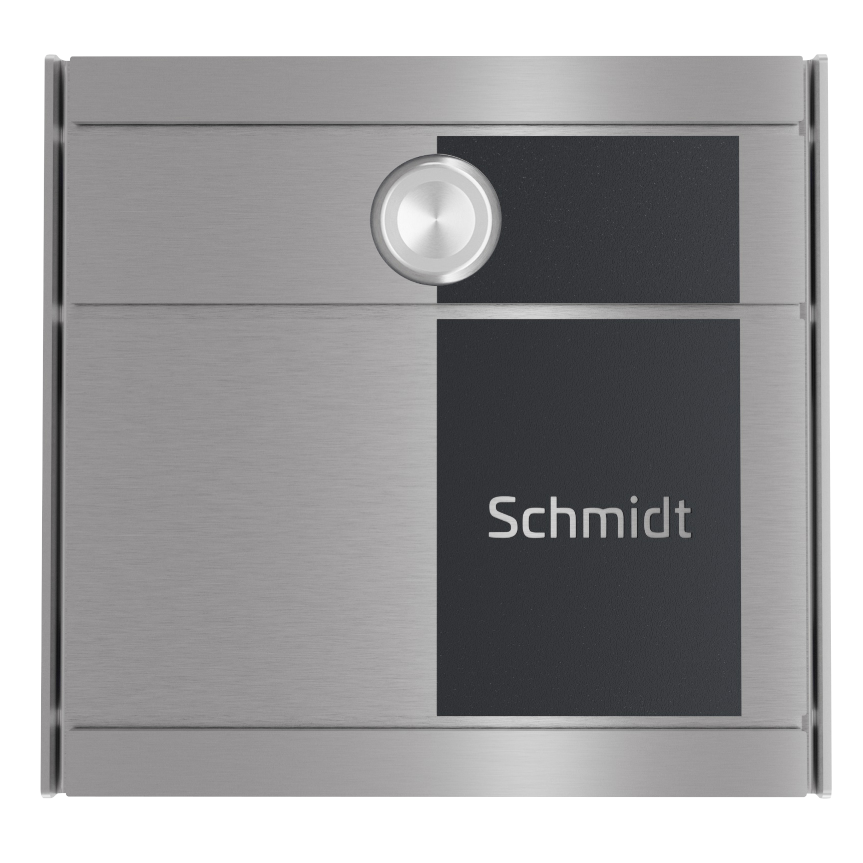Türklingel FOUR SQUARE | Edelstahl geschliffen