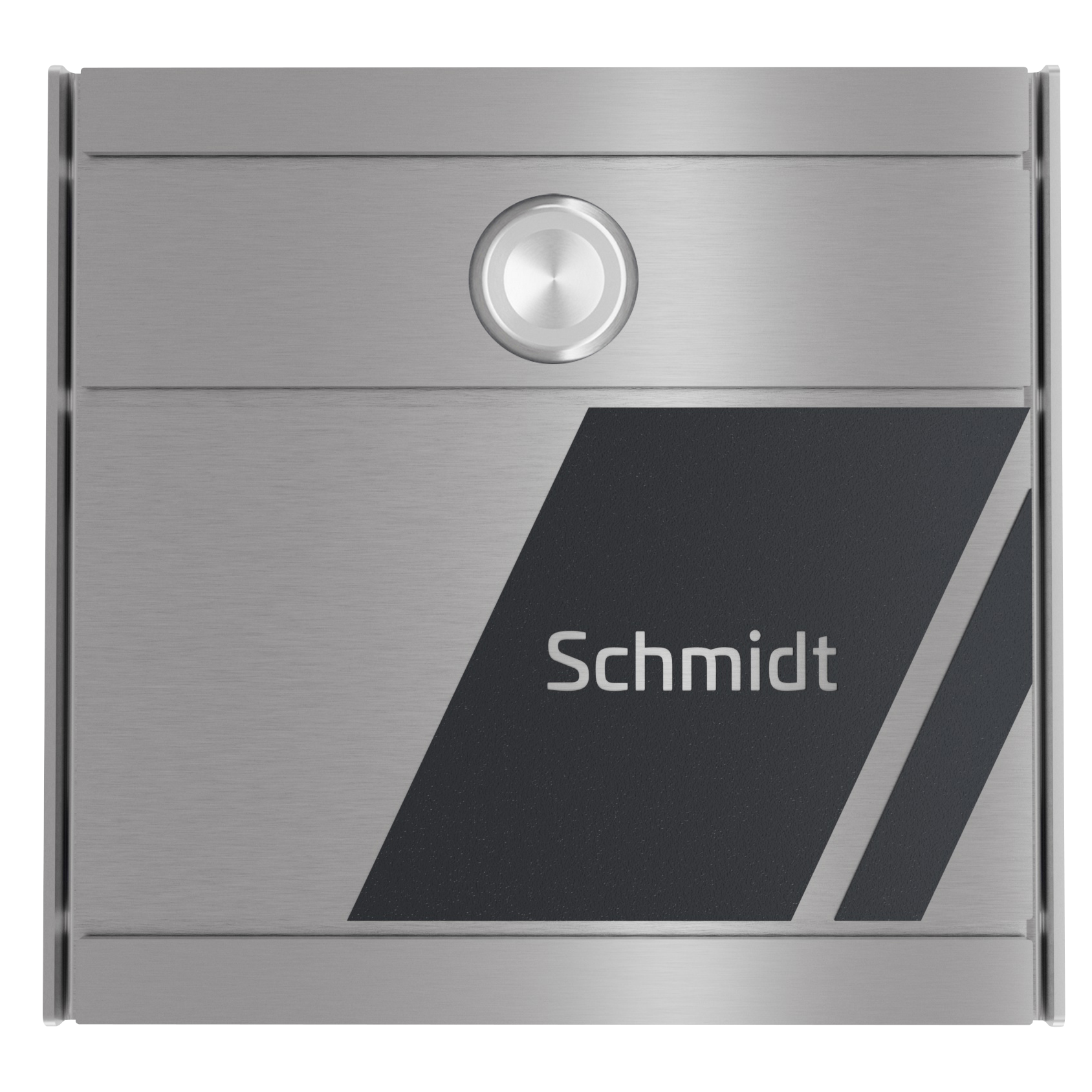 Türklingel FOUR SKEW | Edelstahl geschliffen