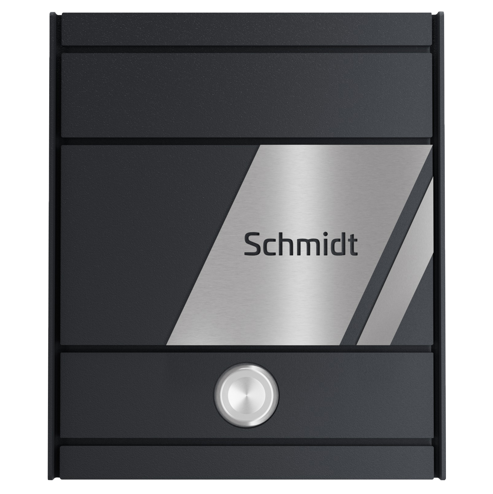 Türklingel FIVE SKEW | Anthrazitgrau RAL 7016