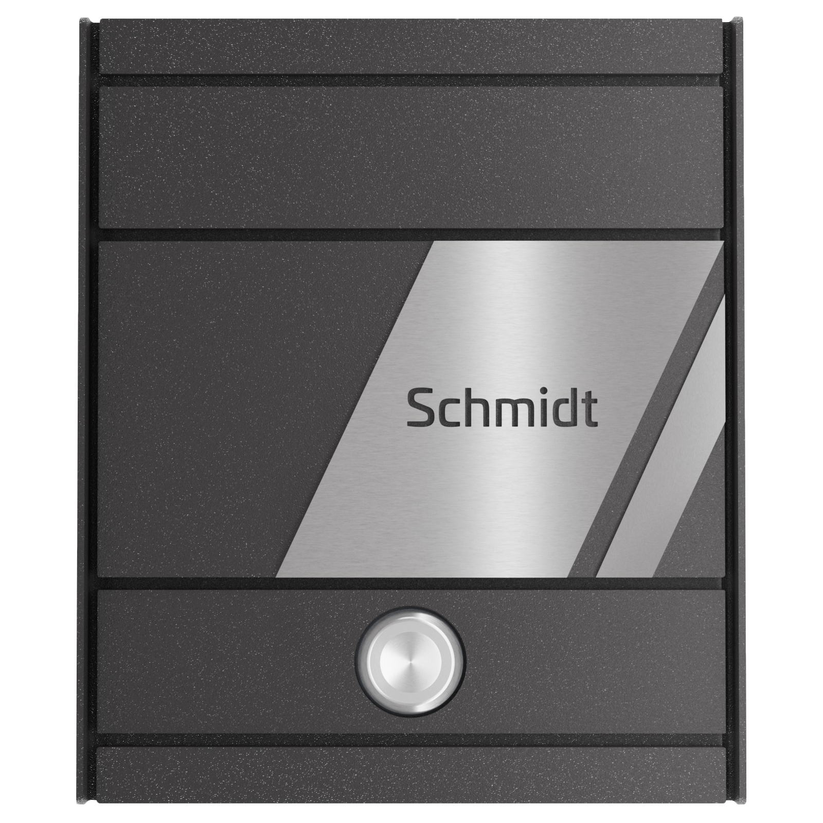 Türklingel FIVE SKEW | Eisenglimmer Grau DB703