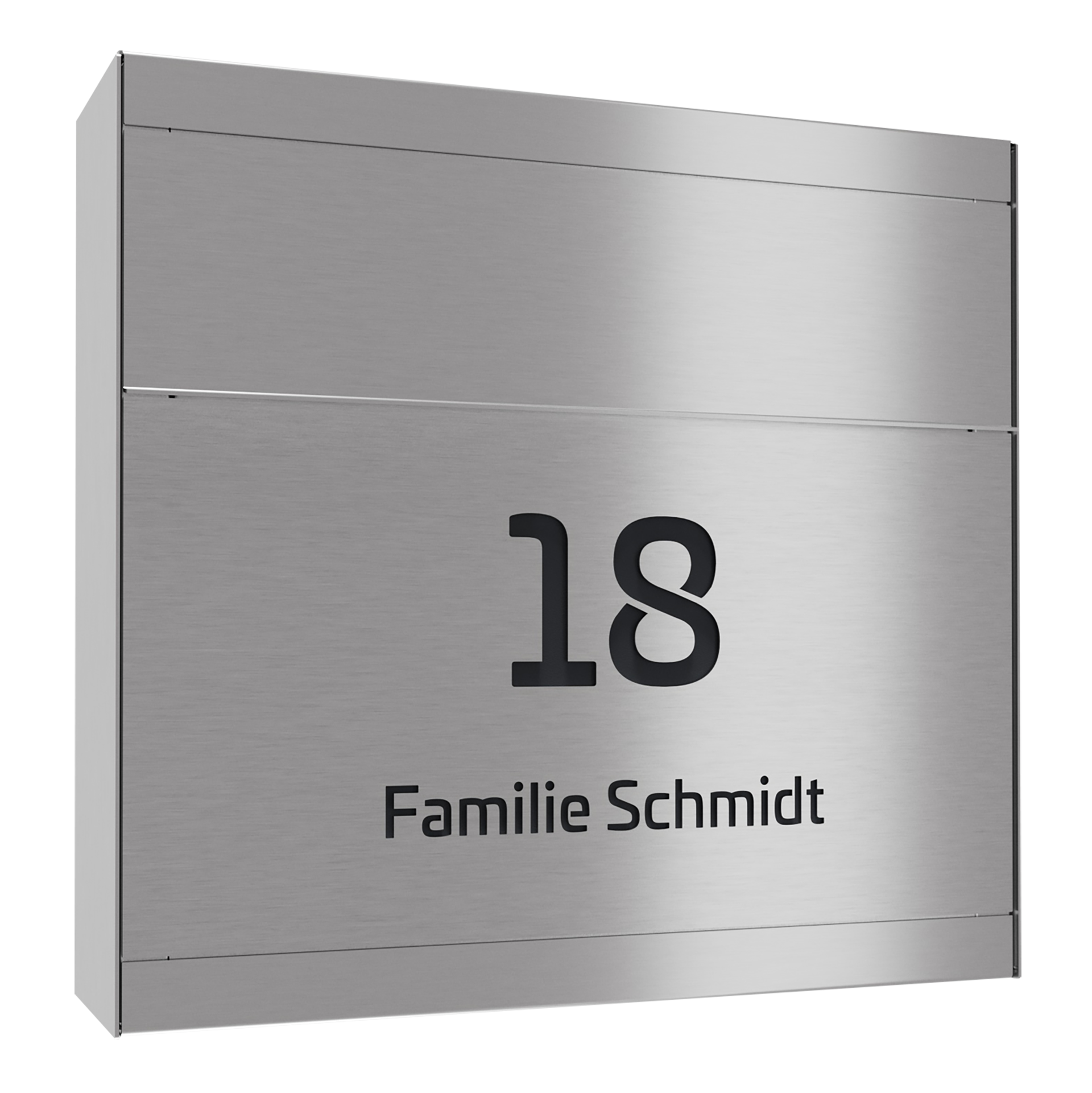Briefkasten FOUR SELECT | Ohne Zeitungsfach | Edelstahl