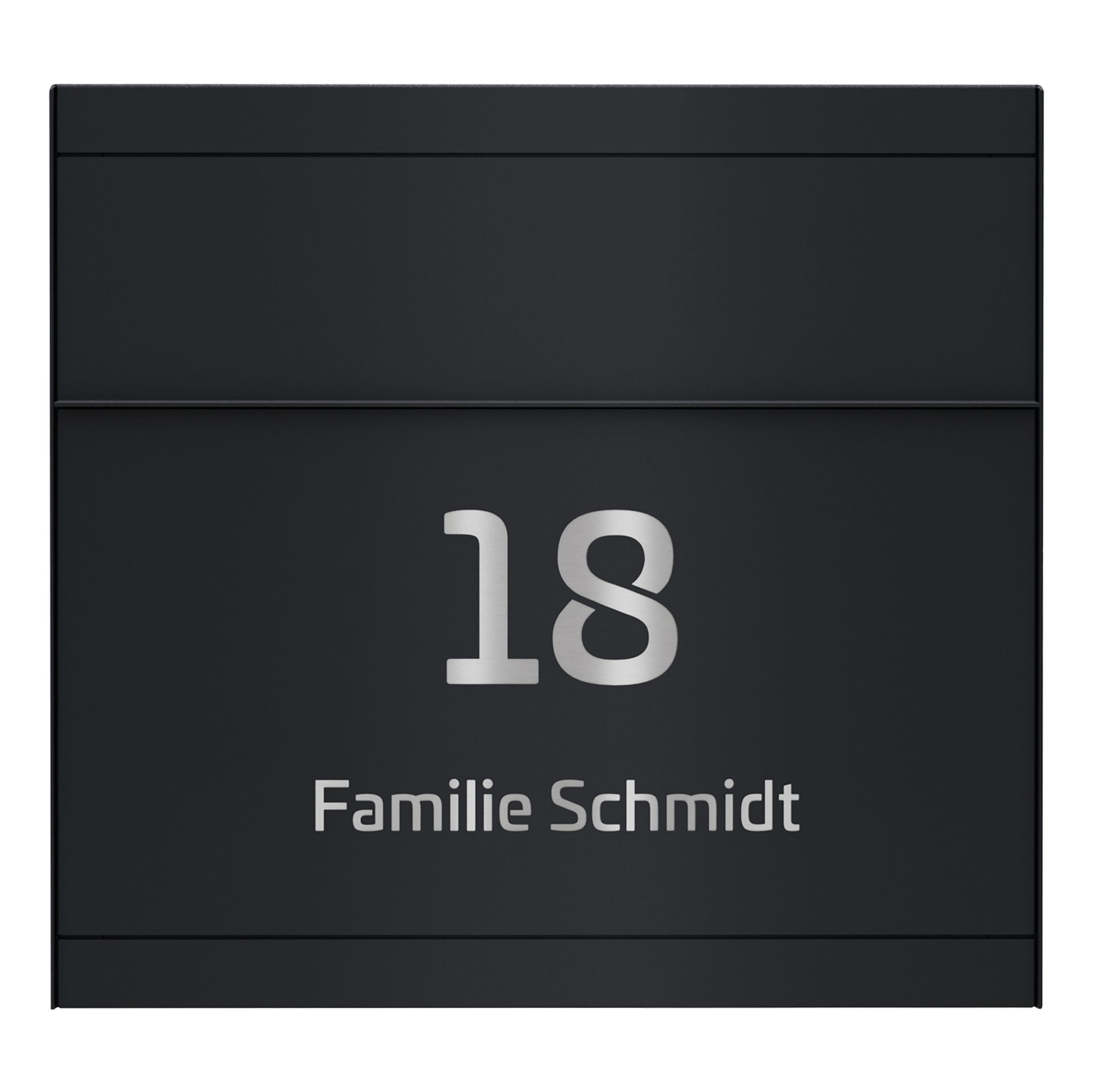 Briefkasten FOUR SELECT | Ohne Zeitungsfach | Anthrazitgrau RAL 7016