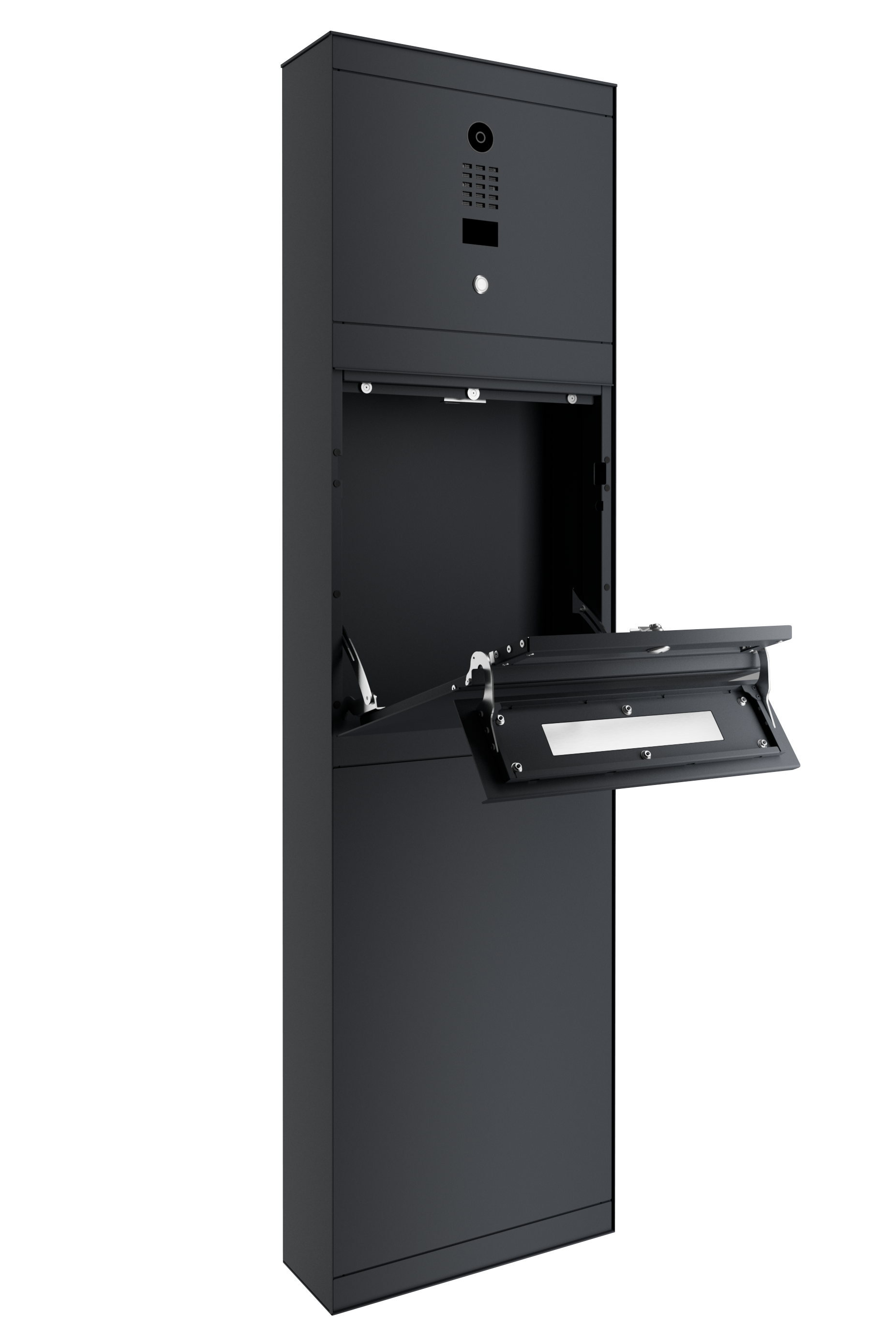 Standbriefkasten SELECT | mit Doorbird | Ohne Zeitungsfach | Anthrazitgrau RAL 7016