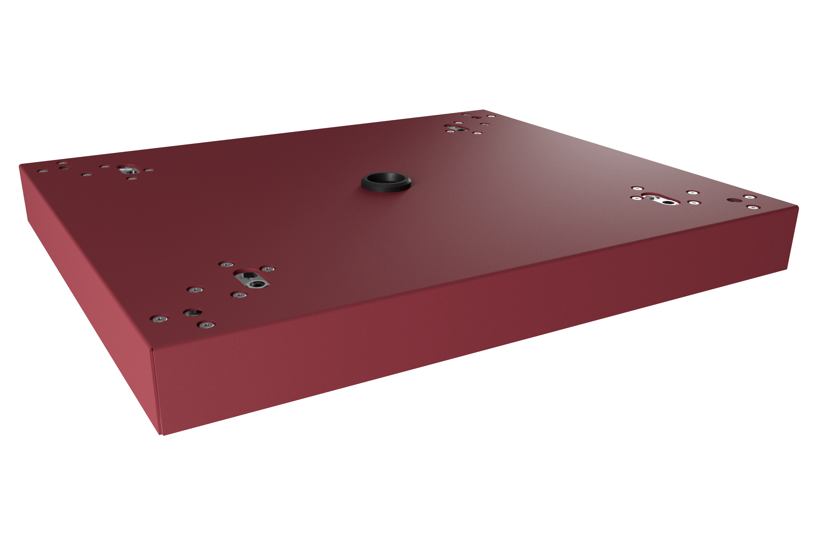 Montagesockel für Paketbox SEVEN | zum Aufschrauben | in Wunschfarbe