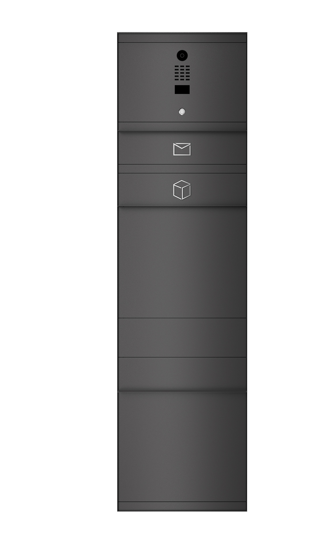 Paketbox mit DoorBird-Videotechnik DB703